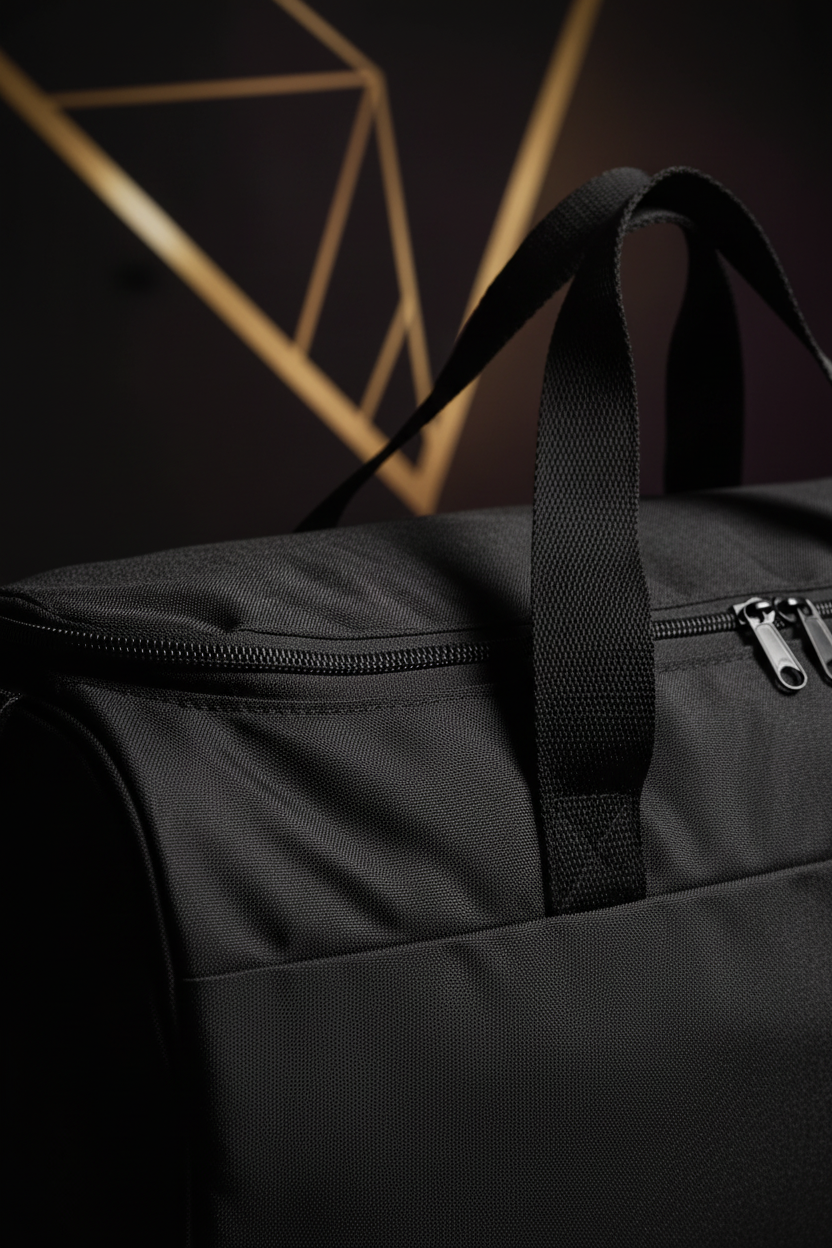 Close-up detail of bag