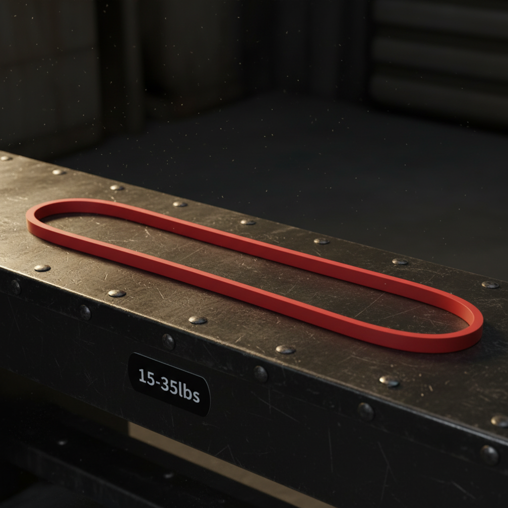 Red band stretched product shot