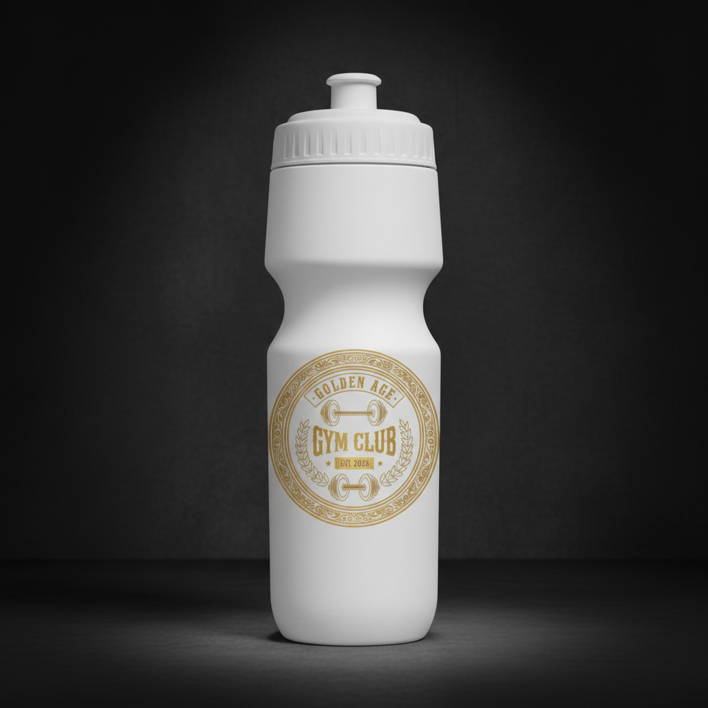 White Bottle with Correct Logo